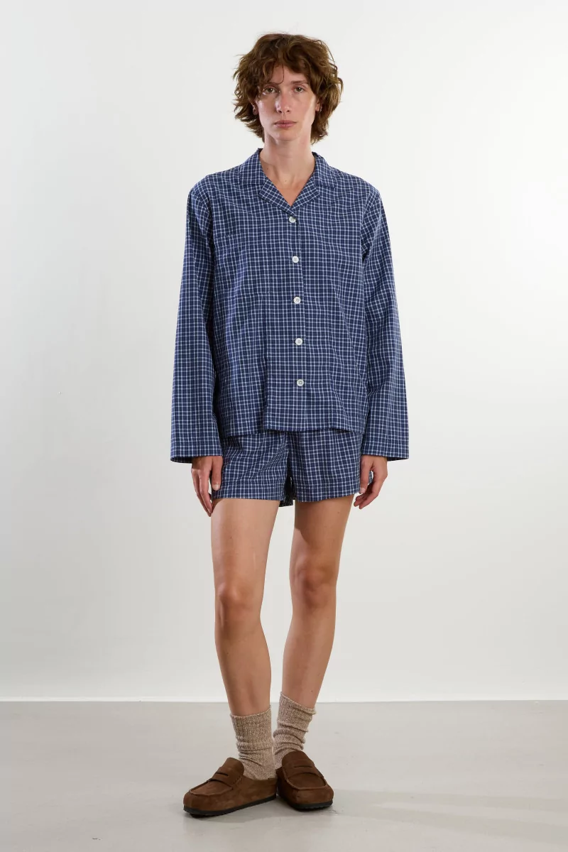 Organic Cotton Twill Shorts GOTS – Lanegan Checks | Centre Commercial