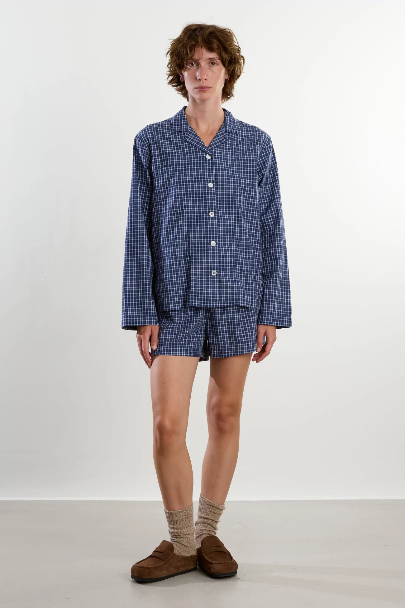 Organic Cotton Twill Shorts GOTS – Lanegan Checks | Centre Commercial
