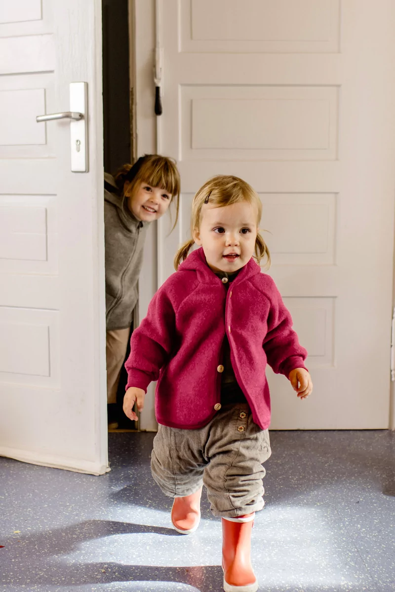 Engel Wool Baby Jacket – Jaspis Melange | Centre Commercial