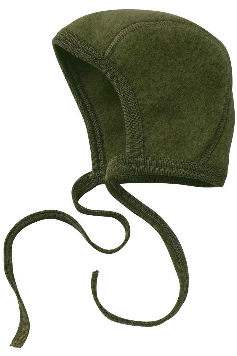Engel Merino Wool Baby Bonnet – Schilf Melange | Centre Commercial