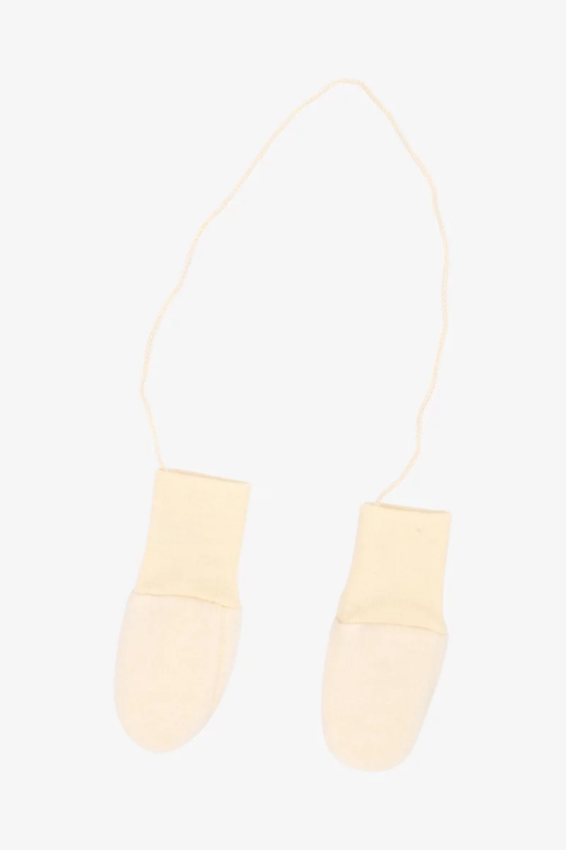 Engel Merino Wool Baby Mittens – Ecru | Centre Commercial