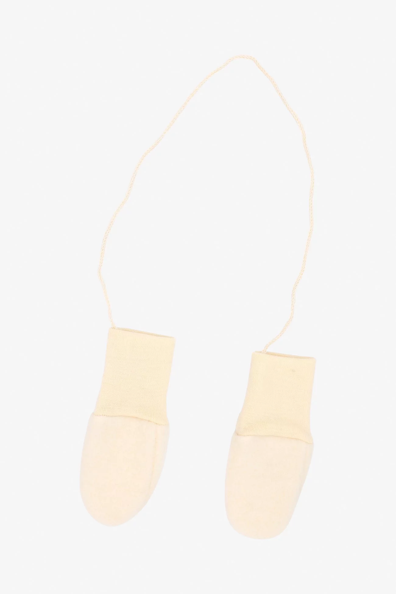 Engel Merino Wool Baby Mittens – Ecru | Centre Commercial