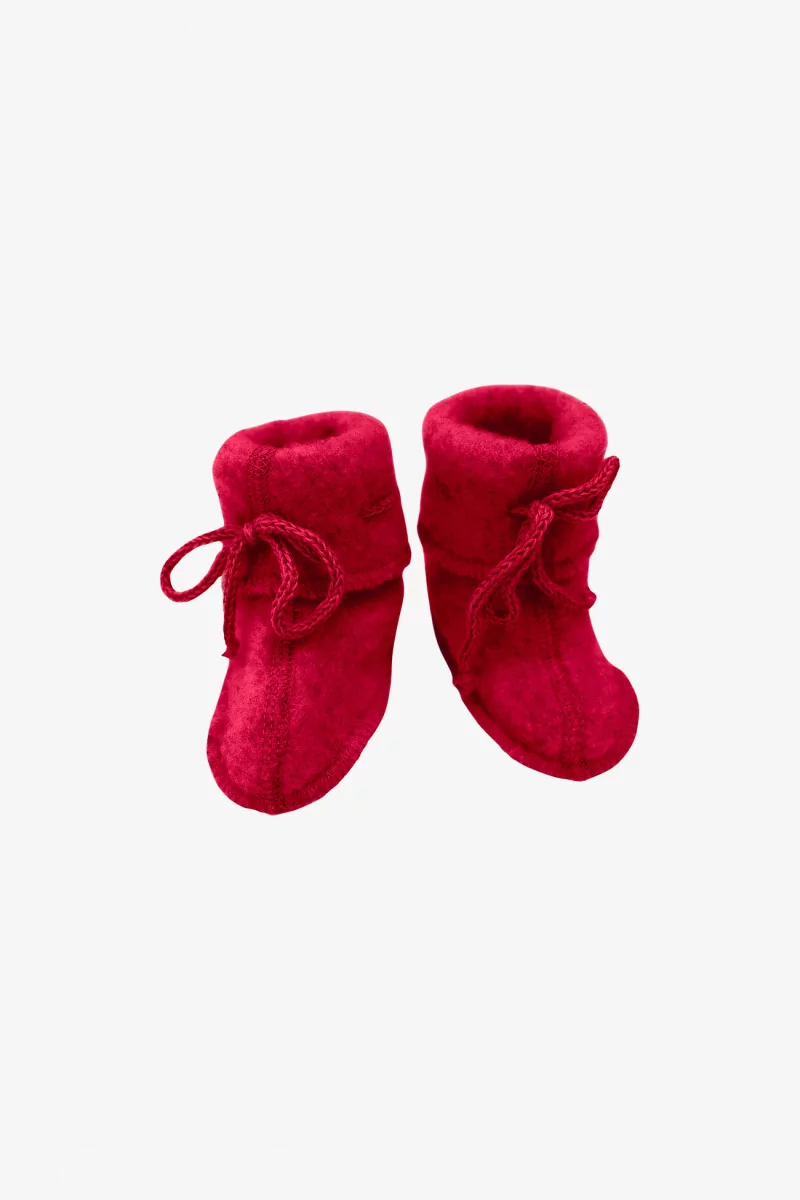 Engel Wool Baby Booties – Jaspis Melange | Centre Commercial