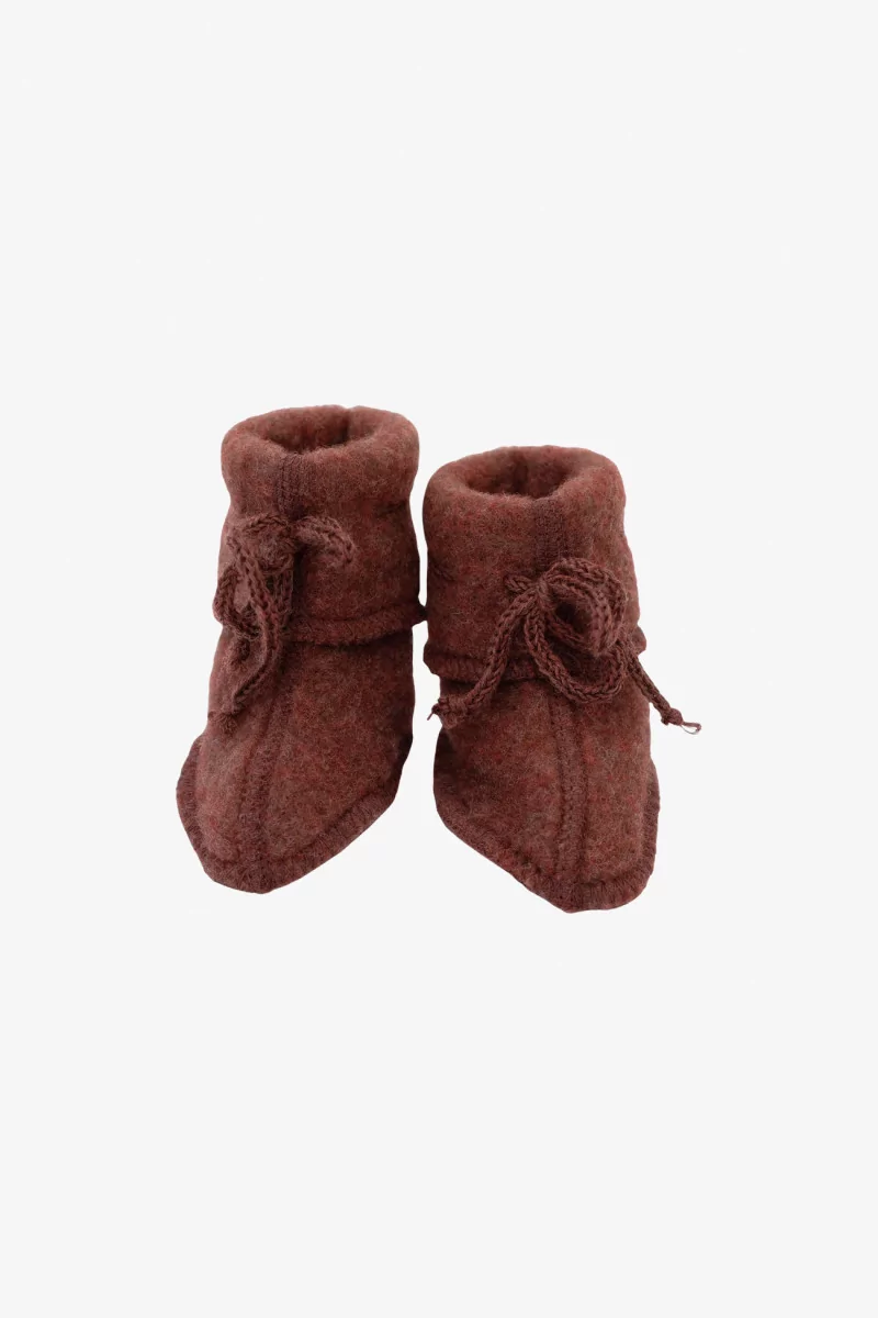 Botillons Laine Bébé Engel – Zimt Mélange | Centre Commercial