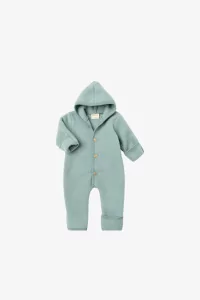 Engel Wool Baby Overall – Bergblau Melange | Centre Commercial