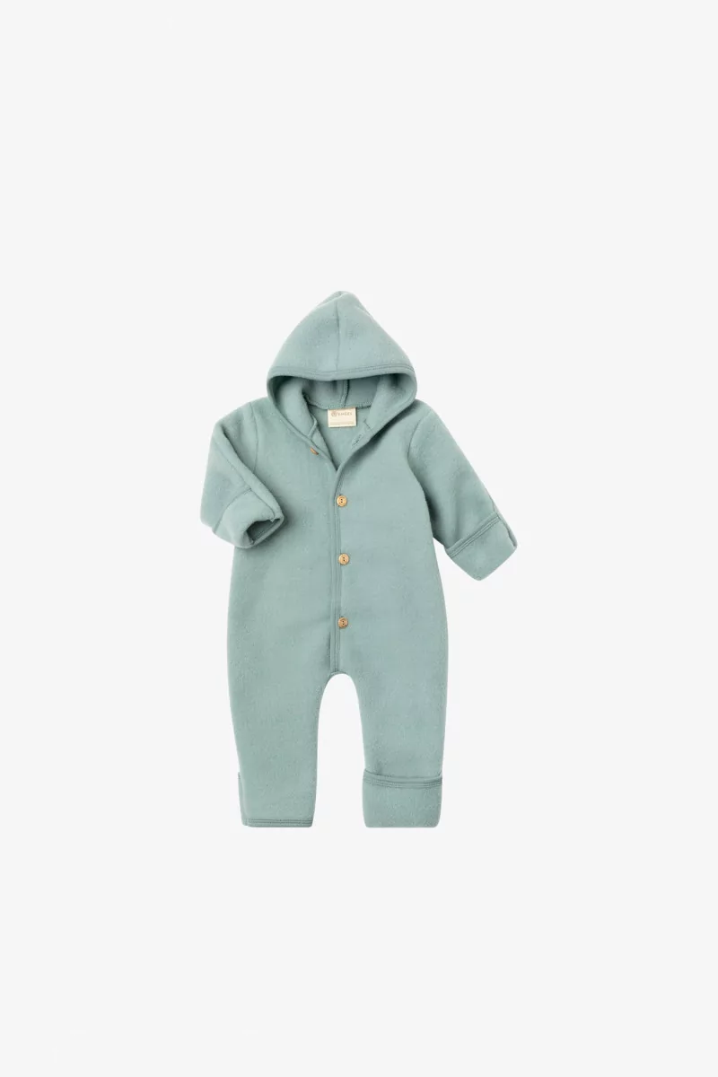 Combinaison Laine Bébé Engel – Bergblau Mélange | Centre Commercial