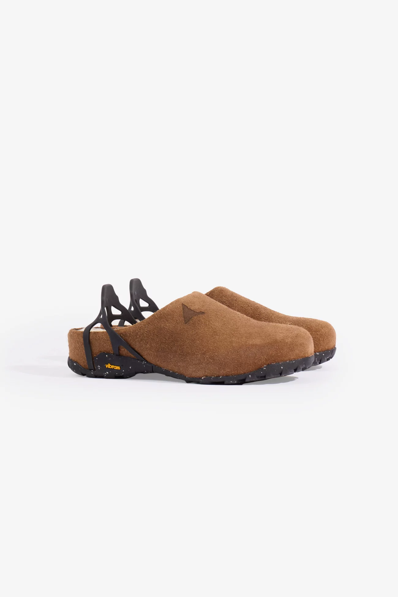 Fedaia Waxed Suede Mule ROA – Dark Sand | Centre Commercial
