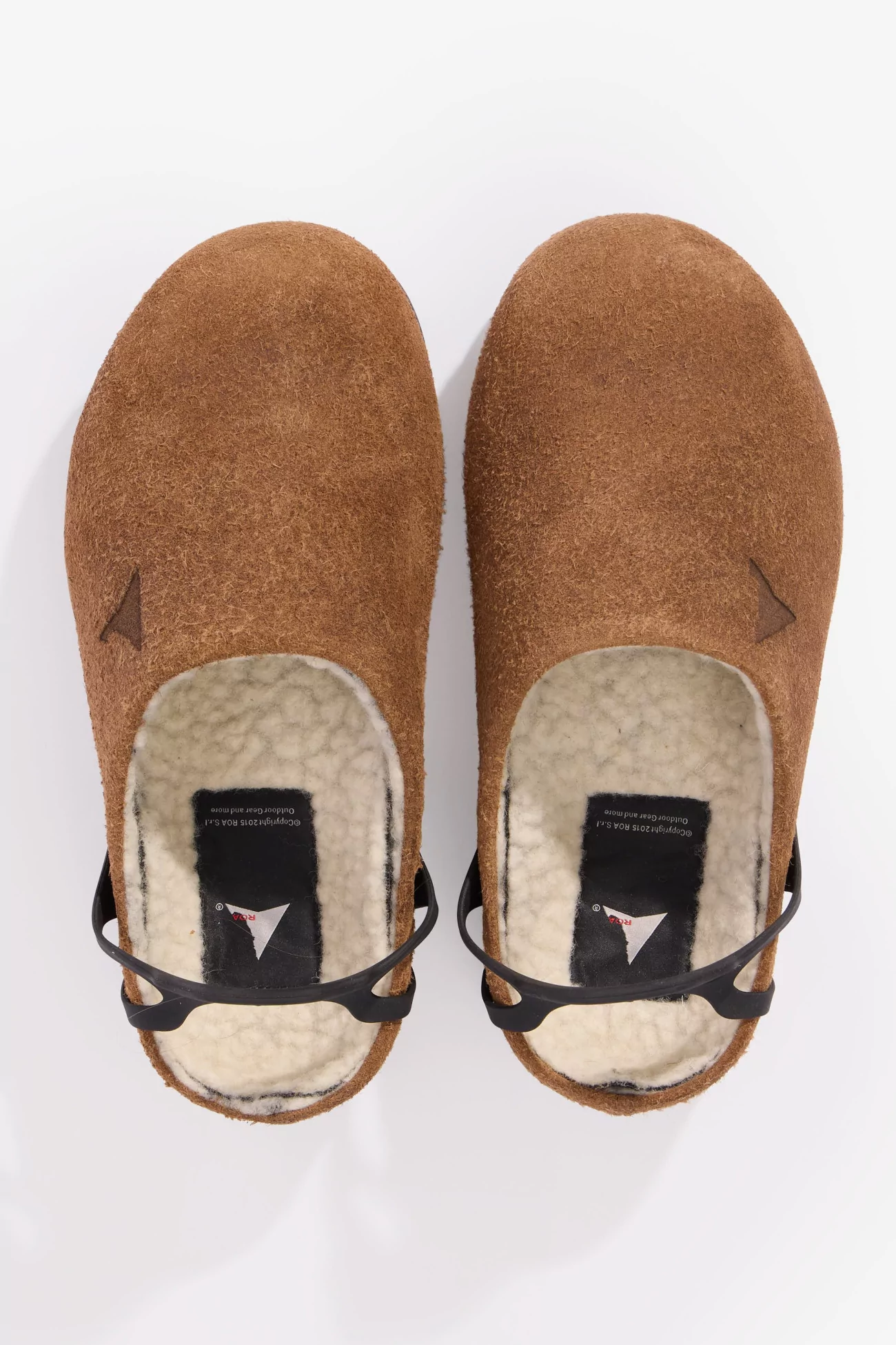 Mule Fedaia Cuir Suédé ROA – Dark Sand | Centre Commercial