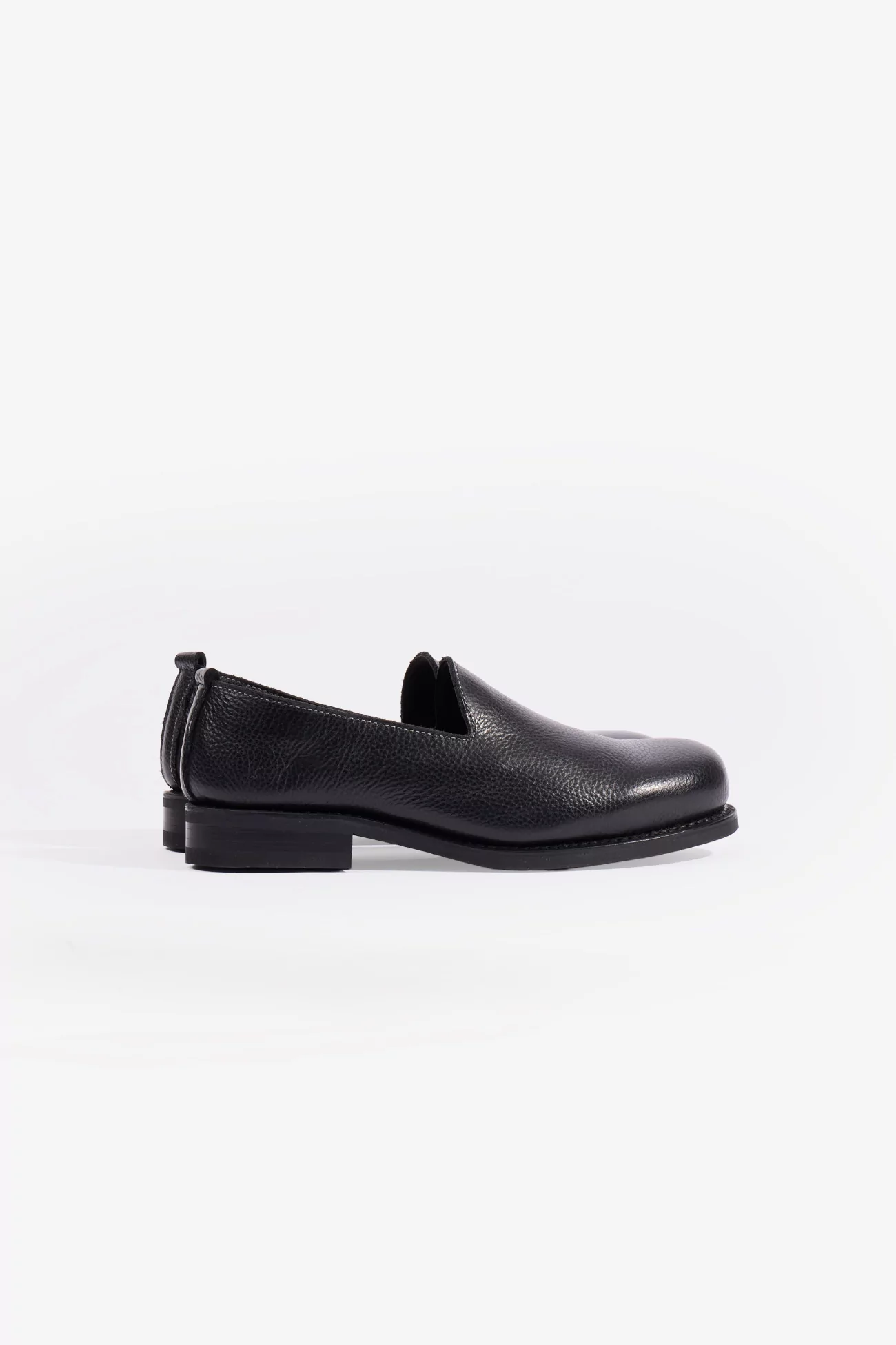 Chaussure Perlman Cuir Grainé An Irrational Element – Black | Centre Commercial