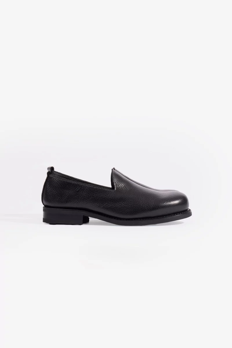 Chaussure Perlman Cuir Grainé An Irrational Element – Black | Centre Commercial