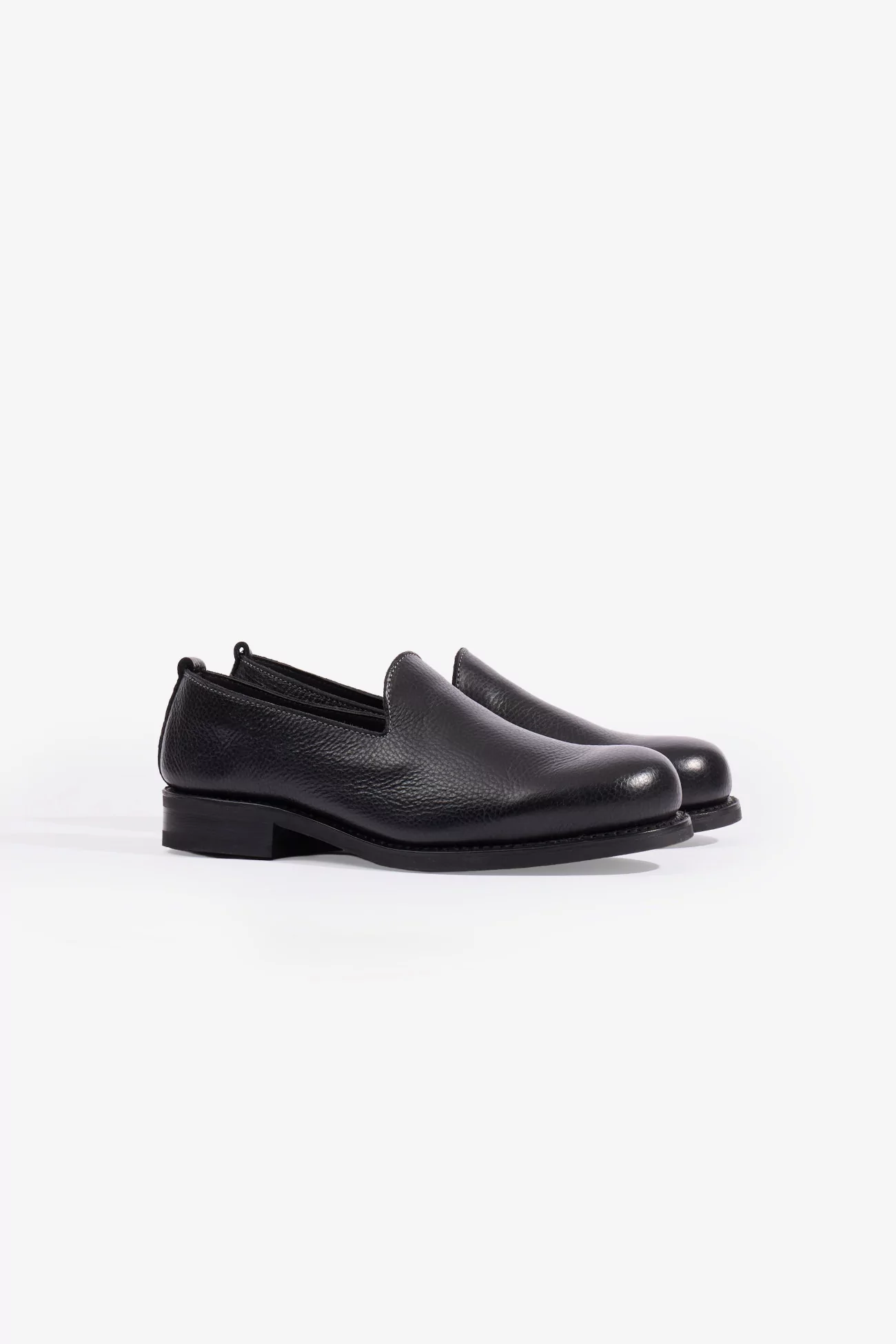 Chaussure Perlman Cuir Grainé An Irrational Element – Black | Centre Commercial