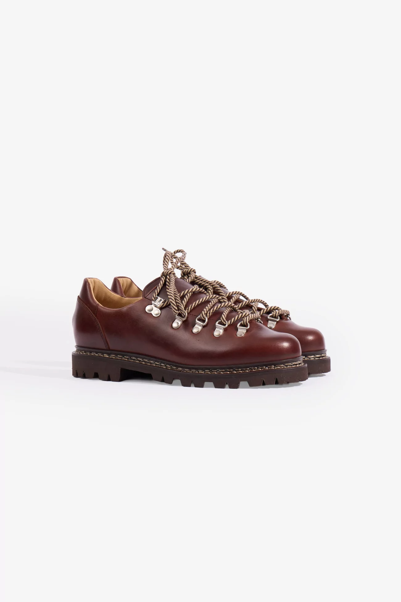 Clusaz Leather Derby Paraboot – Marron Lis Écorce | Centre Commercial