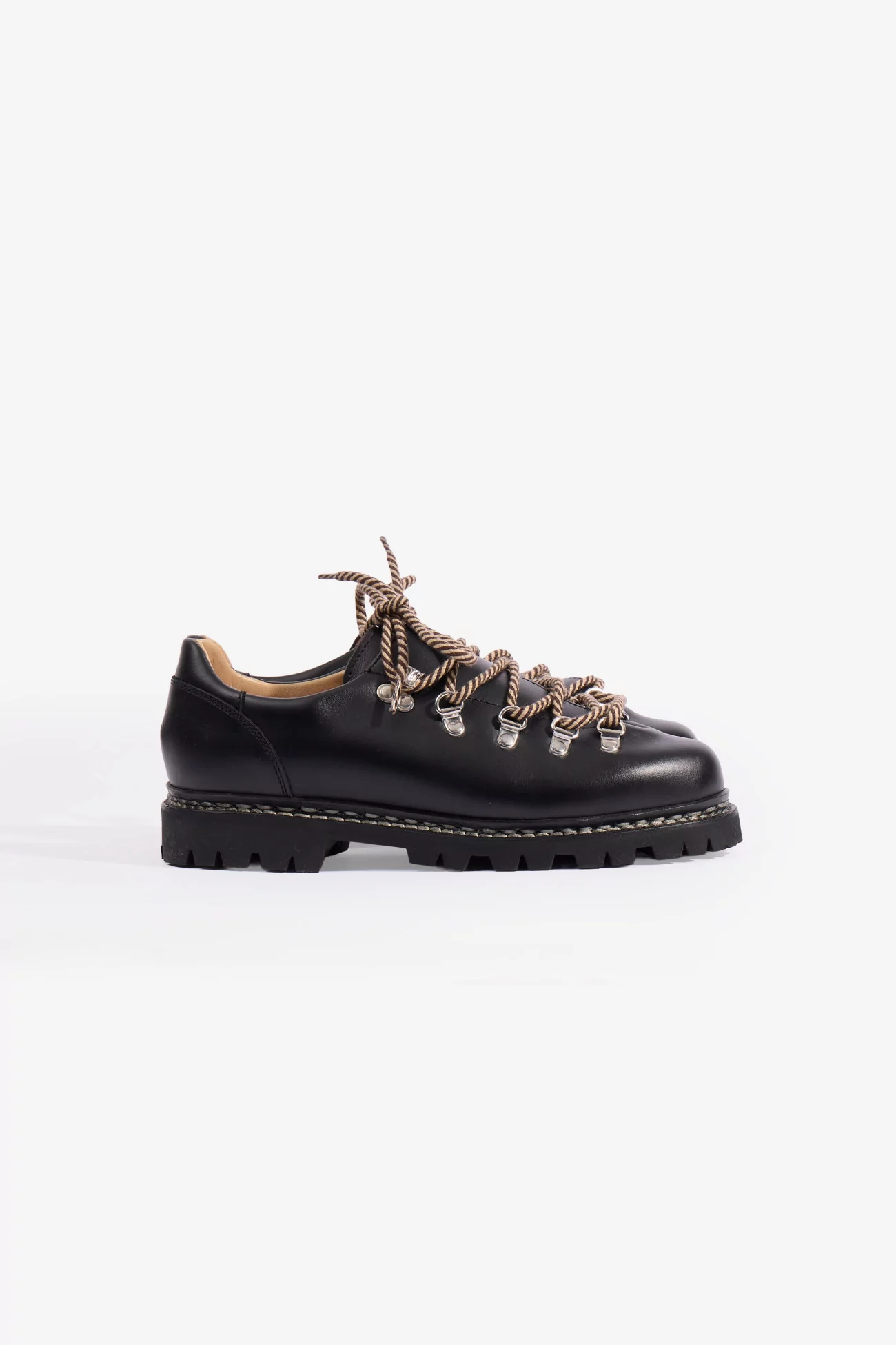 Derby Clusaz Cuir Paraboot – Noir Lis Noir | Centre Commercial