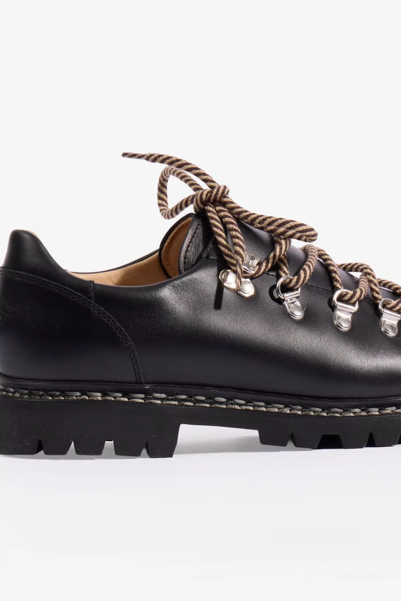 Derby Clusaz Cuir Paraboot – Noir Lis Noir | Centre Commercial