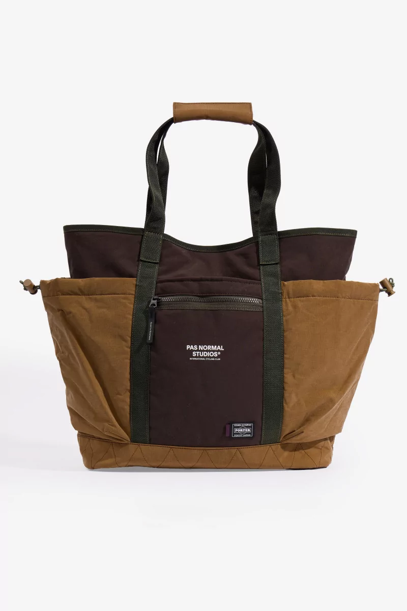 Tote Bag Pas Normal Studios x Porter – Light Brown | Centre Commercial