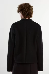Veste Laine Feutrée Walker Mini – Black | Centre Commercial