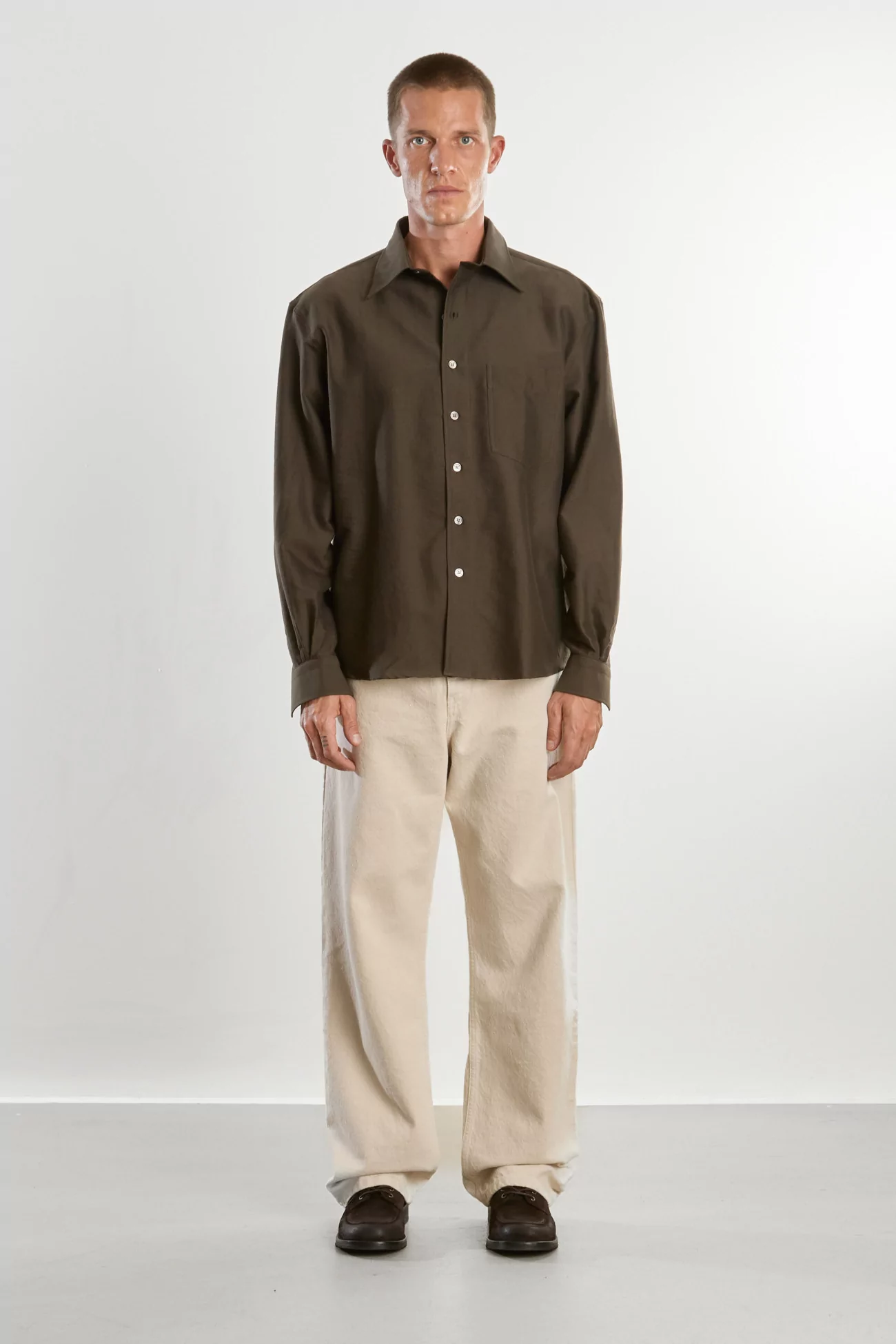 Surchemise Homme Coton Sobrecamisa – Vert | Centre Commercial