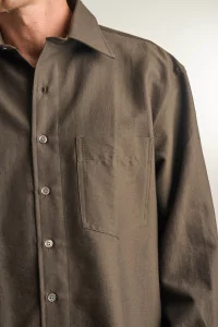 Surchemise Homme Coton Sobrecamisa – Vert | Centre Commercial