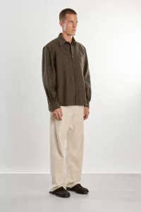 Men's Cotton Overshirt Sobrecamisa – Green | Centre Commercial