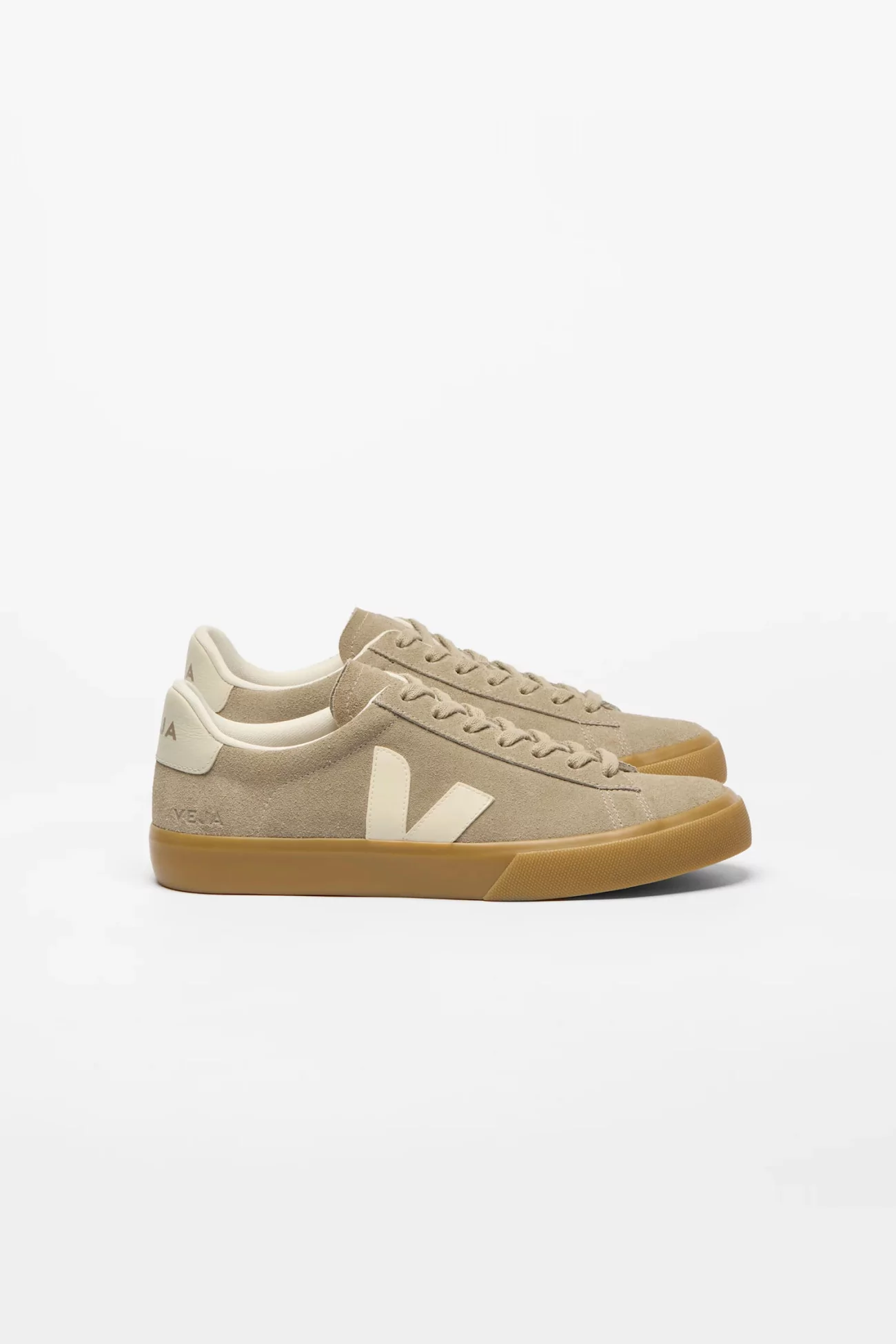Veja Campo Suede Baskets Cuir – Taupe Pierre Natural | Centre Commercial