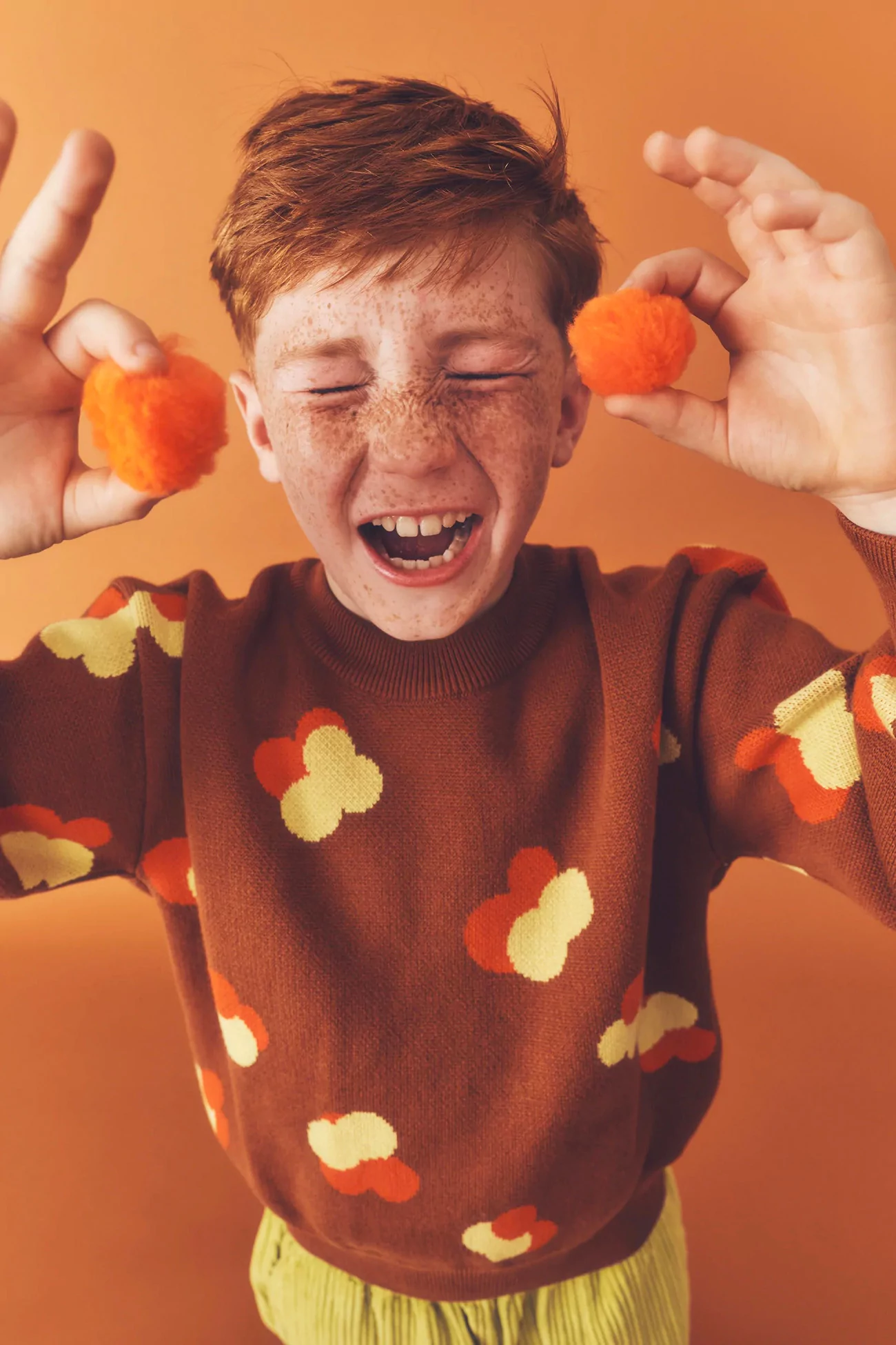 Fynn Jacquard Knit Jumper Kids - Studio Koter