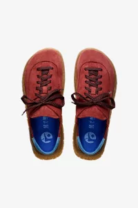 Uerzell Suede Leather Clogs – Wine Red | Centre Commercial
