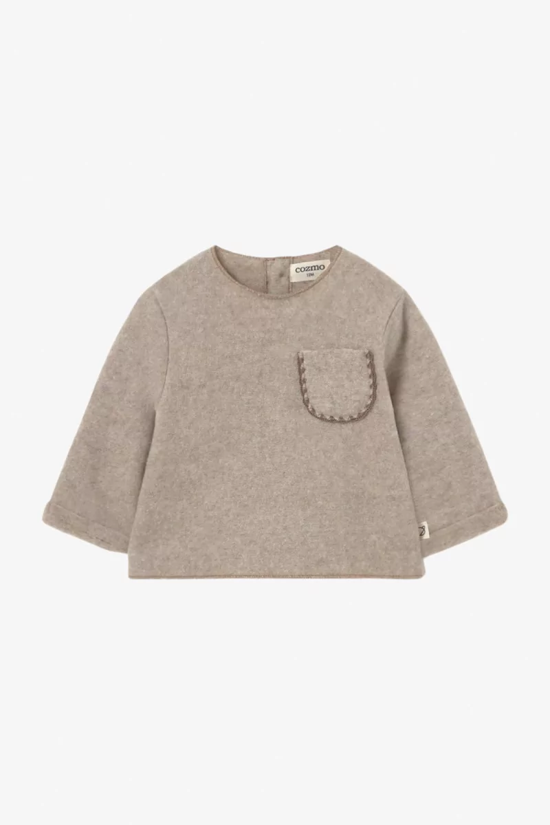 Pull bébé Lagos maille bambou - Cozmo