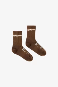 Satisfy Merino Nylon Tube Running Socks – Tie Dye Rocky Road | Centre Commercial