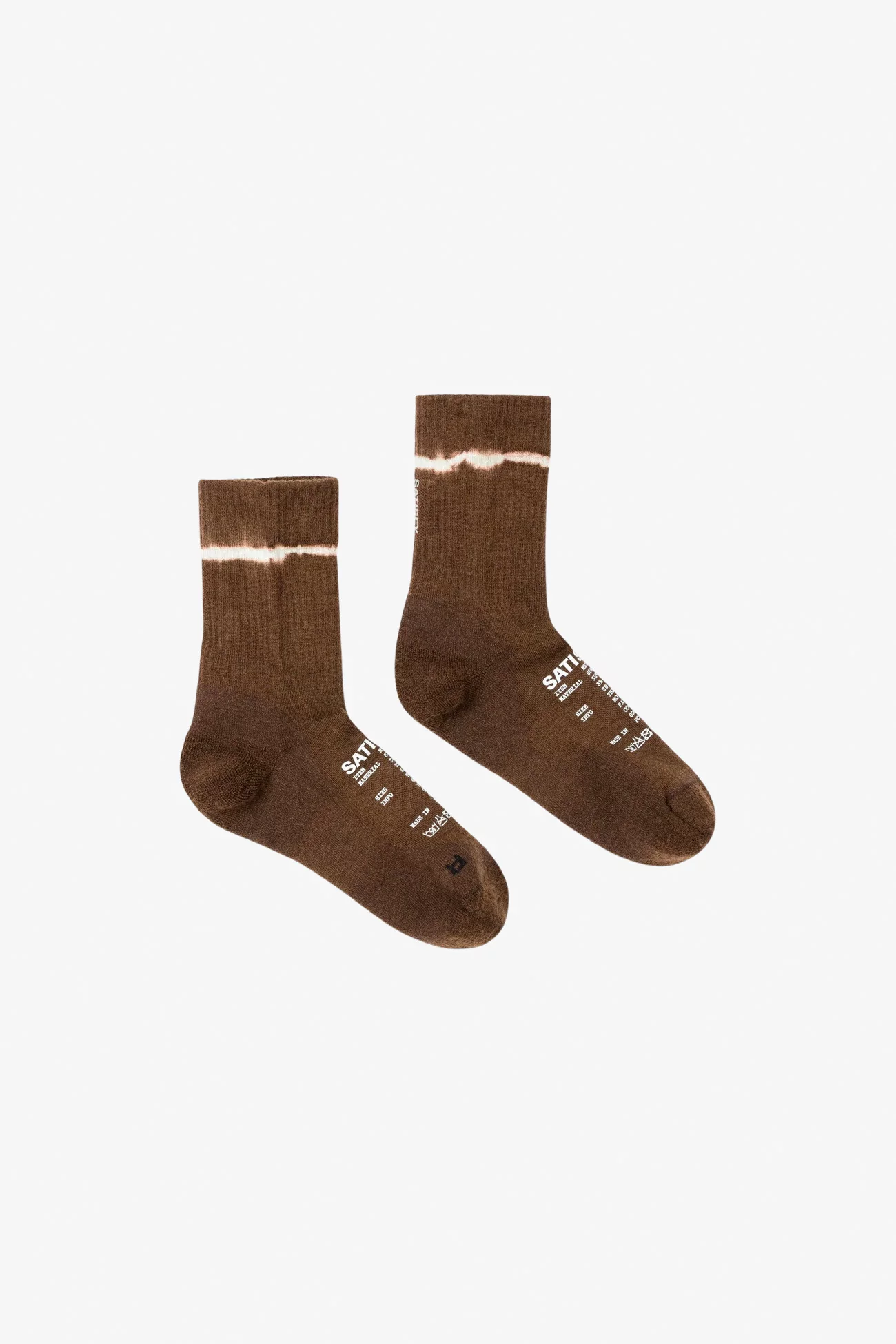 Chaussettes Running Satisfy Merino Nylon Tube – Tie Dye Rocky Road | Centre Commercial