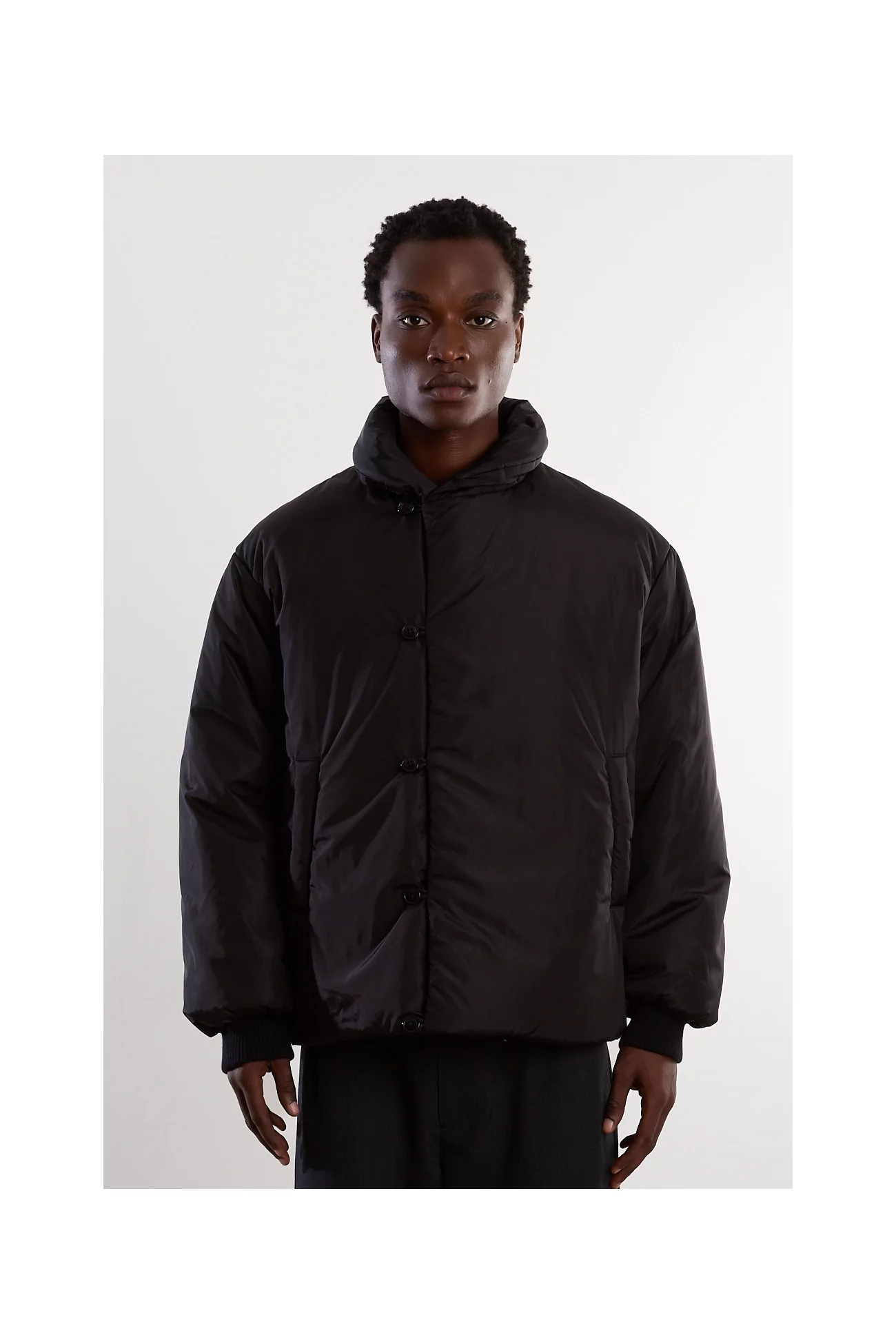 Arpenteur Loft J Cotton Coat – Black | Centre Commercial