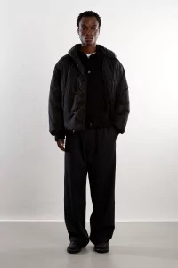 Arpenteur Loft J Cotton Coat – Black | Centre Commercial
