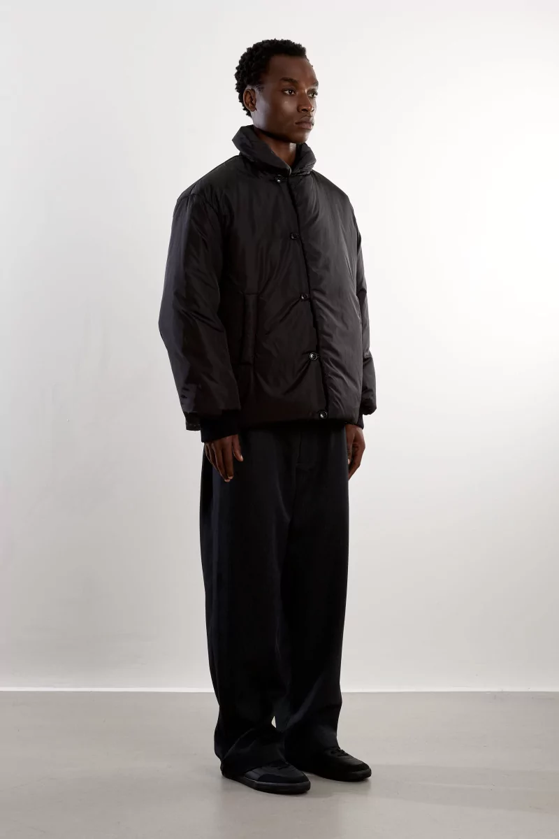 Arpenteur Loft J Cotton Coat – Black | Centre Commercial