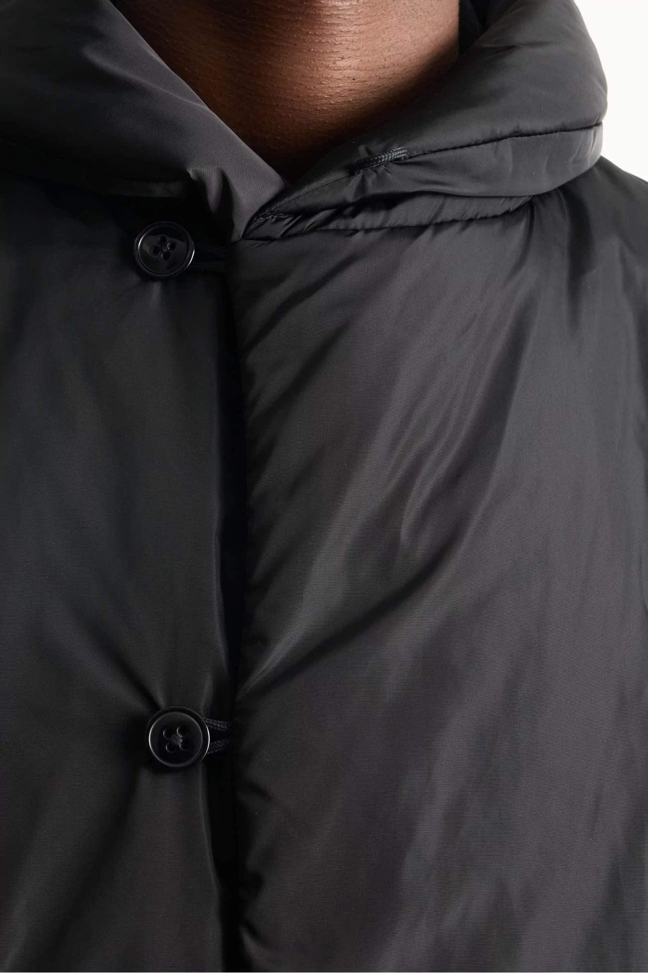 Arpenteur Loft J Cotton Coat – Black | Centre Commercial