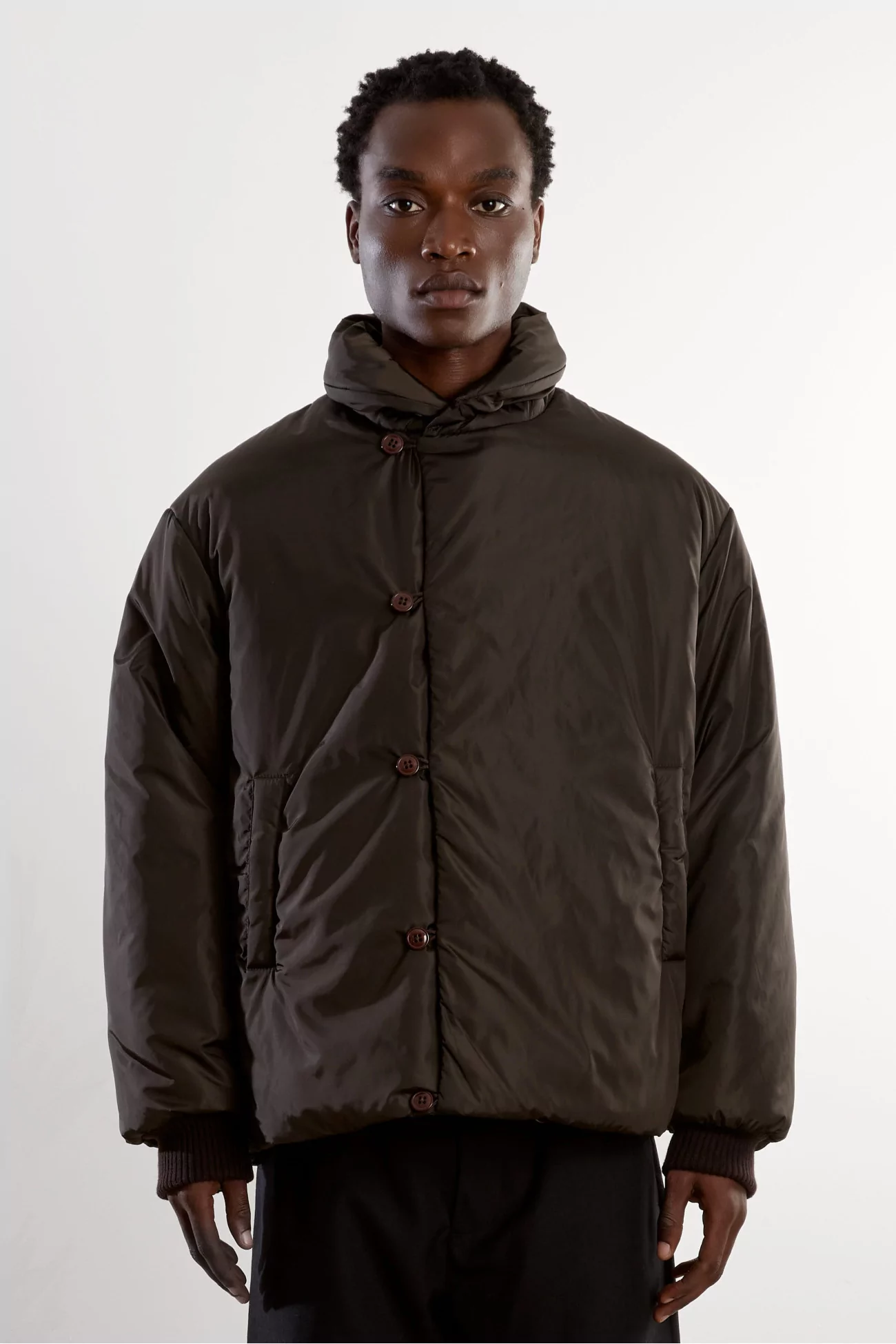 Arpenteur Loft J Cotton Coat – Mud | Centre Commercial