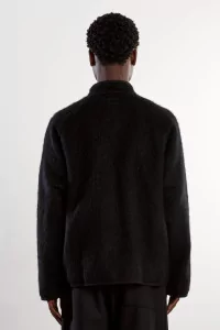 Arpenteur Contour Mohair Wool Jacket – Black | Centre Commercial