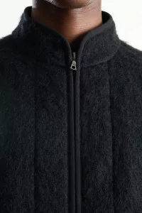 Arpenteur Contour Mohair Wool Jacket – Black | Centre Commercial