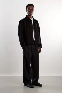 Veste Homme Non Doublée Lux J Arpenteur – Noir | Centre Commercial