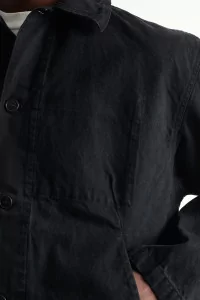 Veste Homme Non Doublée Lux J Arpenteur – Noir | Centre Commercial