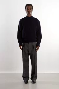 Pull Homme Laine Deck Museum Garments – Navy | Centre Commercial