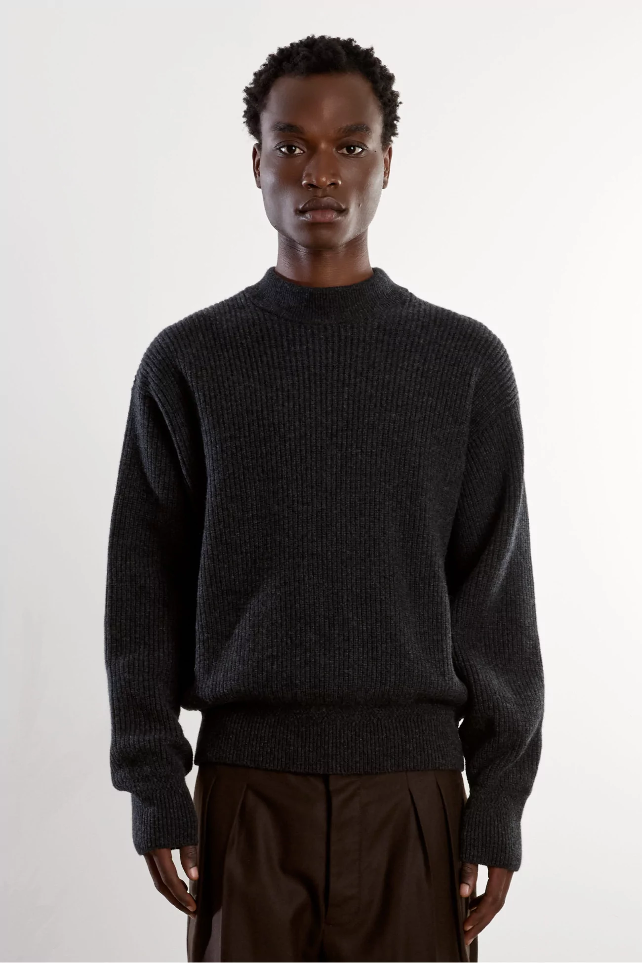 Museum Garments Deck Lambswool Sweater – Charcoal | Centre Commercial