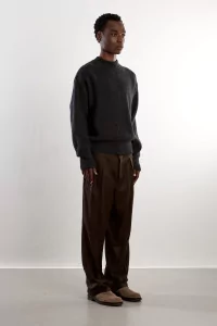 Museum Garments Deck Lambswool Sweater – Charcoal | Centre Commercial