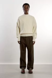 Museum Garments Deck Lambswool Sweater – Natural | Centre Commercial