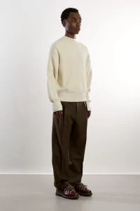 Museum Garments Deck Lambswool Sweater – Natural | Centre Commercial