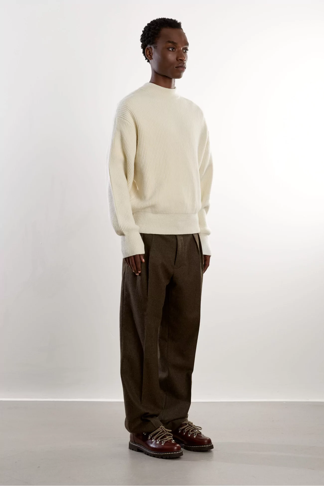 Museum Garments Deck Lambswool Sweater – Natural | Centre Commercial