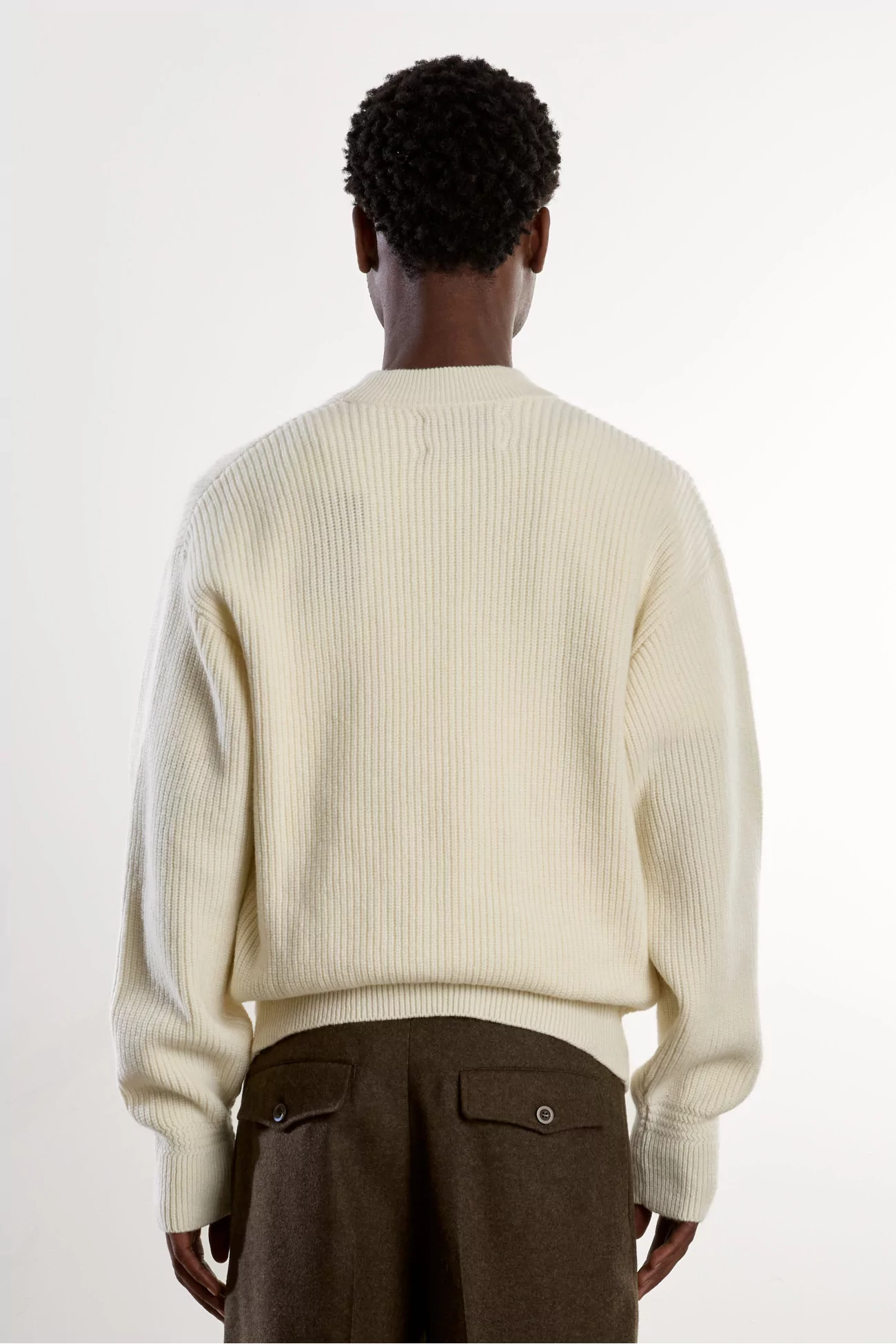 Museum Garments Deck Lambswool Sweater – Natural | Centre Commercial