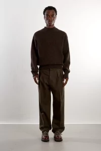 Museum Garments Deck Lambswool Sweater – Brown | Centre Commercial