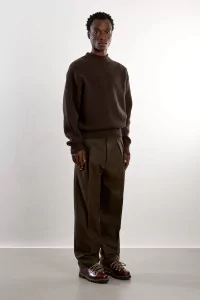 Museum Garments Deck Lambswool Sweater – Brown | Centre Commercial