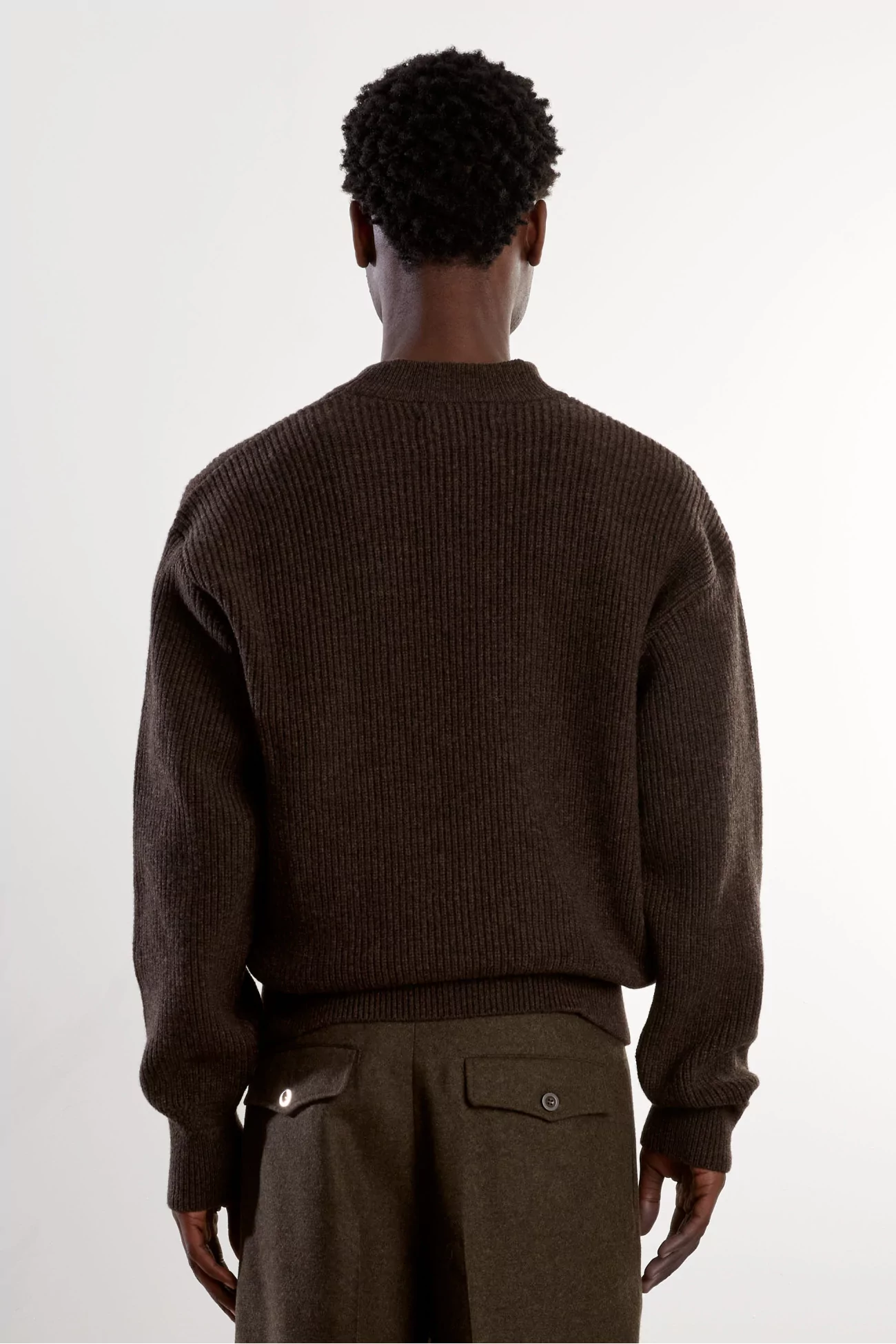 Museum Garments Deck Lambswool Sweater – Brown | Centre Commercial