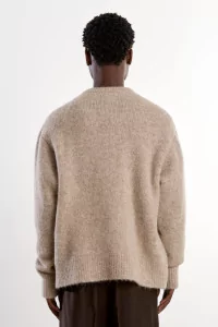 Museum Garments Alpaca Baby Alpaca Sweater – Beige Melange | Centre Commercial