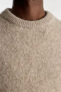 Museum Garments Alpaca Baby Alpaca Sweater – Beige Melange | Centre Commercial